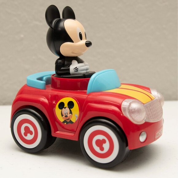 Disney Junior Mickey/Minnie Mouse Clubhouse Push and Go Racer Car with Light and - Picture 6 of 7